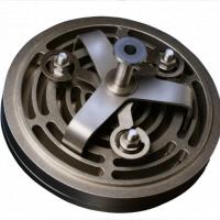 The illustration shows a DIENES DA valve in free/medium...
